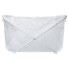 Bilde av BiBaBad Flexi Hopfällbart Badkar 60-80 cm Transparent