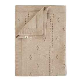 Bilde av BIBS Babyteppe Pointelle (Vanilla)