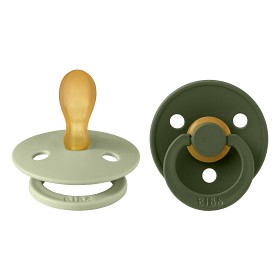 Bilde av BIBS Colour 2-pack Latex Smokk 6-18 mån (Sage/Hunter Green)