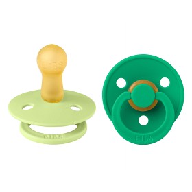 Bilde av BIBS Colour Latexsmokker 2-pack Size 2 (Matcha/Cactus)