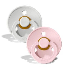 Bilde av BIBS Napp Color 2-pakning 0-6m (Farge Haze / Blossom)
