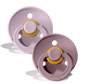 Bilde av BIBS Napp Color 2-pakning 6-18m (Dusky Lilac / Heather)