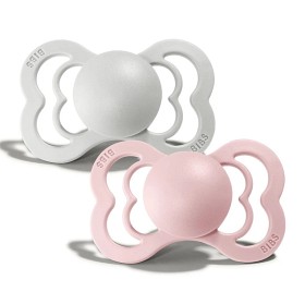 Bilde av BIBS Napp Supreme 2-pakning 6-18m (dis / blomst)