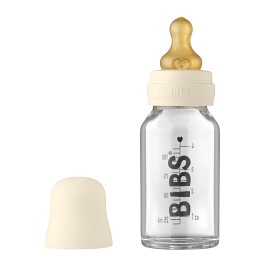 Bilde av BIBS Tåteflaske Glass 110ml (Ivory)