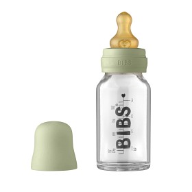 Bilde av BIBS Tåteflaske Glass 110ml (Sage)