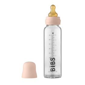 Bilde av BIBS Tåteflaske Glass 225ml (Blush)