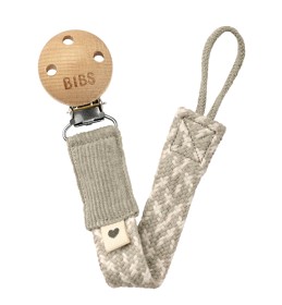 Bilde av BIBS Smokkholderflette (Sand/Ivory)