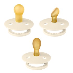 Bilde av BIBS Prøvesmokk Try-It 3-pack (Ivory)