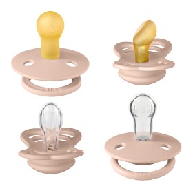 Bilde av BIBS Prøvesmokk Try-It Box 4-pack (Blush)