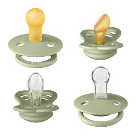 Bilde av BIBS Prøvesmokk Try-It Box 4-pack (Sage)