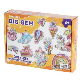Bilde av Big Gem Diamantmaling Regnbue