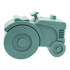 Bilde av BLAFRE Matboks 2 rom Traktor (Blågrønn)