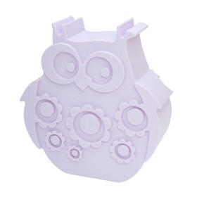 Bilde av BLAFRE Matboks 2 rom Owl (Light Purple)
