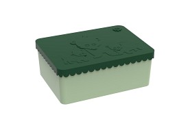Bilde av BLAFRE Matboks 3 rom Bear (Dark Green)