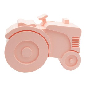 Bilde av BLAFRE Matboks 2 rom Traktor (Lys rosa)