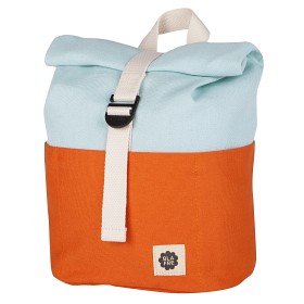 Bilde av BLAFRE Ryggsekk Roll Top 7L (Orange/Light Blue)