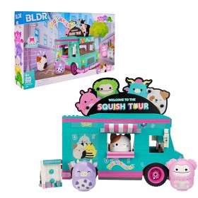 Bilde av BLDR Squishmallows Large Squish Tour Van Playset