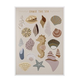 Bilde av Bloomingville Adile Tavla med ram (Under the Sea)