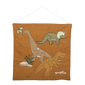 Bilde av Bloomingville Isak Lekmatta/Väggdekoration Dino (Brun)