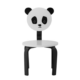 Bilde av Bloomingville Marle Barnestol Panda (Hvit)