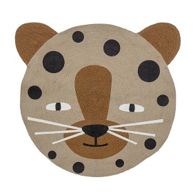 Bilde av Bloomingville Naffie Matta Jute Leopard (Brun)