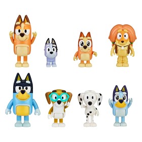 Bilde av Bluey Figurer 8-pack