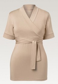 Bilde av BOOB Lounge innpakket Top (Beige)