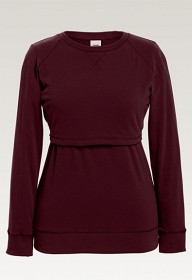 Bilde av BOOB Warmer Sweatshirt (Eggplant)