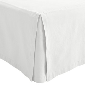 Bilde av Borganäs Sengekappe 180 cm (Hvit)