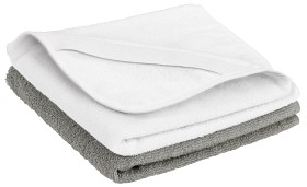 Bilde av Borganäs Stellematteovertrekk  Basic 2-pack (Grå)