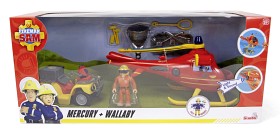 Bilde av Brandman Sam Mercury och Wallaby med Figur