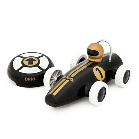 Bilde av BRIO 30443 R/C fjernkontroll racerbil (svart/gull)