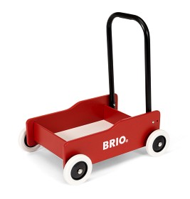 Bilde av BRIO - 31373 Lära-gå-vagn röd/svart