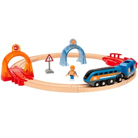 Bilde av BRIO 33974 Action Tunnel Circle Set (Smart Tech Sound)