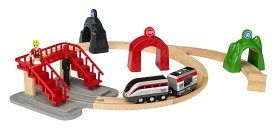 Bilde av BRIO - Smart Tech 33873 Smart tågset med action-tunnlar