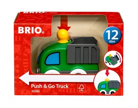Bilde av BRIO Trykk & Gå Lastebil 