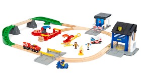 Bilde av BRIO World 36025 Redningsteam Togsett