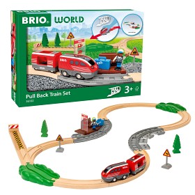 Bilde av BRIO World 36102 Pull Back togsett