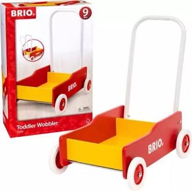 Bilde av BRIO 31350 Lær-å-gå vogn (rød/gul)