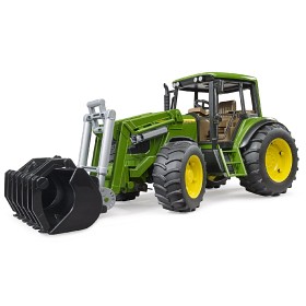 Bilde av Bruder John Deere 6920 med frontlastare