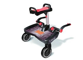 Bilde av Buggy Board Ståbräda Maxi och Sadel (Röd)