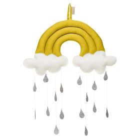 Bilde av Cam Cam Mobil Regnbåge (Mustard)