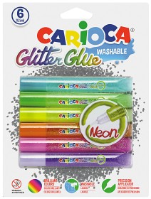 Bilde av Carioca Glitterlim 6 st