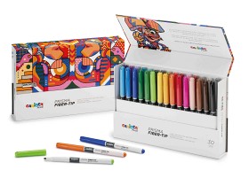 Bilde av Carioca Plus Prisma Fiberpenner 30-pack