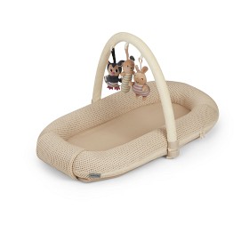 Bilde av Carlobaby Babynest med lekesløyfe (Beige)