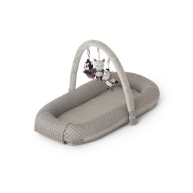 Bilde av Carlobaby Babynest med lekesløyfe (Grå)