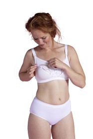 Bilde av Carriwell Lace AmningsBH (Vit XXXL)