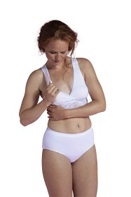 Bilde av Carriwell Lace omlottBH med Spets (Vit XL)