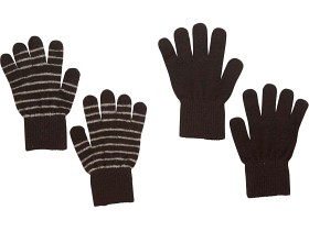 Bilde av CeLaVi Magic Fingervantar Ull 2-pack (Black)