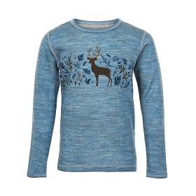 Bilde av Celavi Tröja Ull/Bambu (Blue Shadow) (120)
